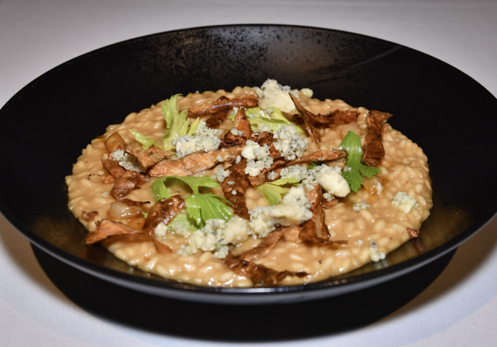 Nathan risotto - Artichoke and Stilton Risotto
